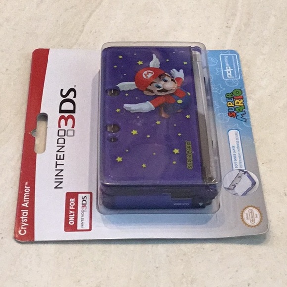 Mario 3DS Case 2011 Holder For Nintendo 3DS Console Handheld Super Mario Vintage - Picture 8 of 11